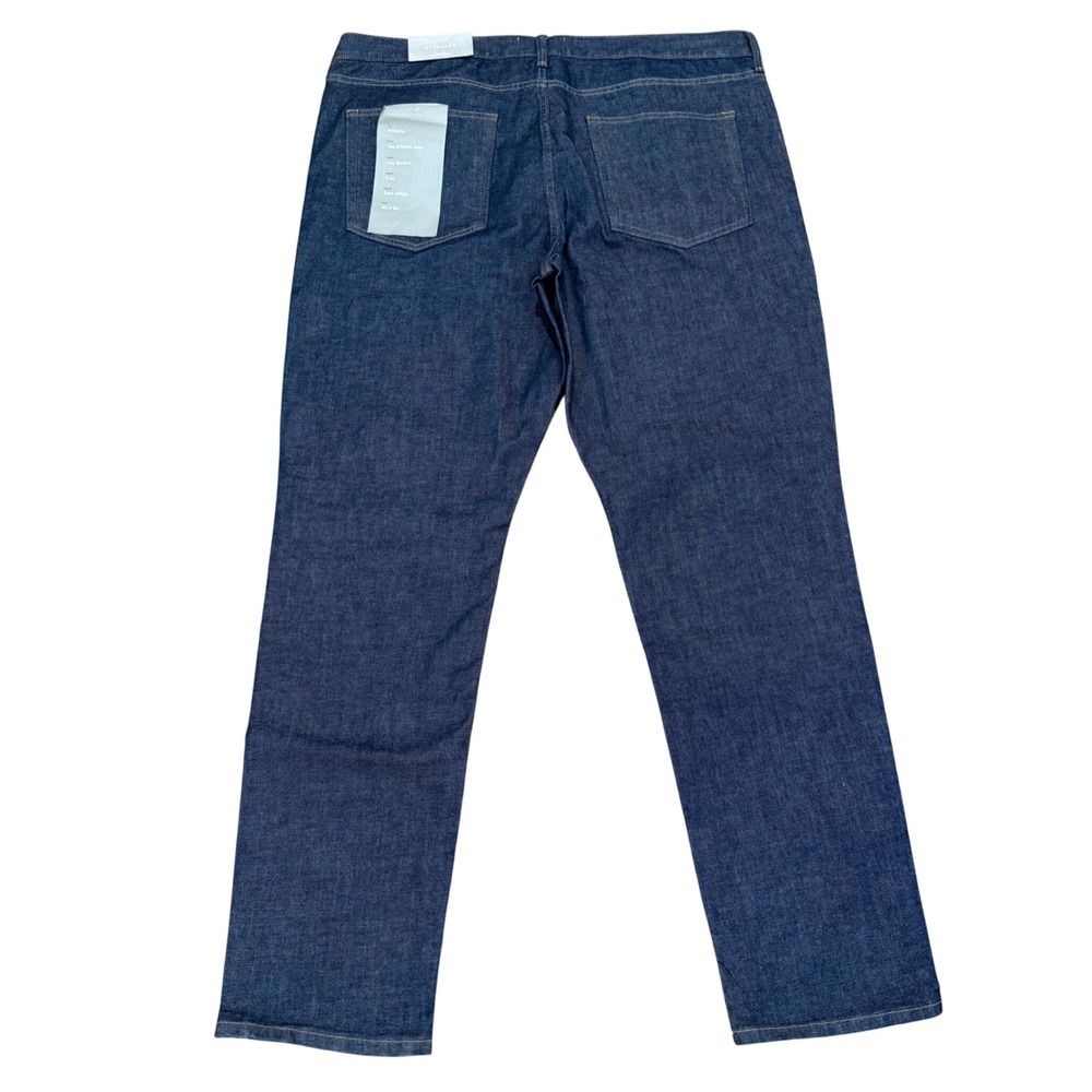 Everlane The Athletic Jean Mens 40x34 Dark Indigo Blue Denim‎ Pants NWT Cotton - Picture 4 of 11